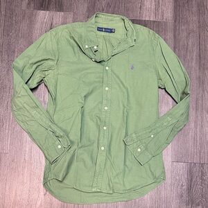 Polo by Ralph Lauren Olive Button Down Shirt